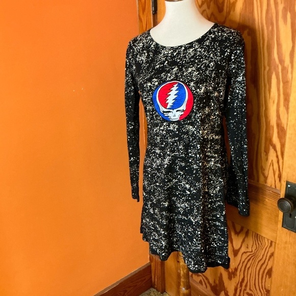 Grateful Dead Dark Star Stealie Dress - Picture 6 of 12